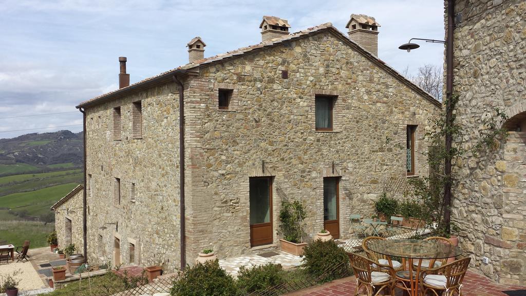 Agriturismo Le Canterie Radicondoli Exteriör bild