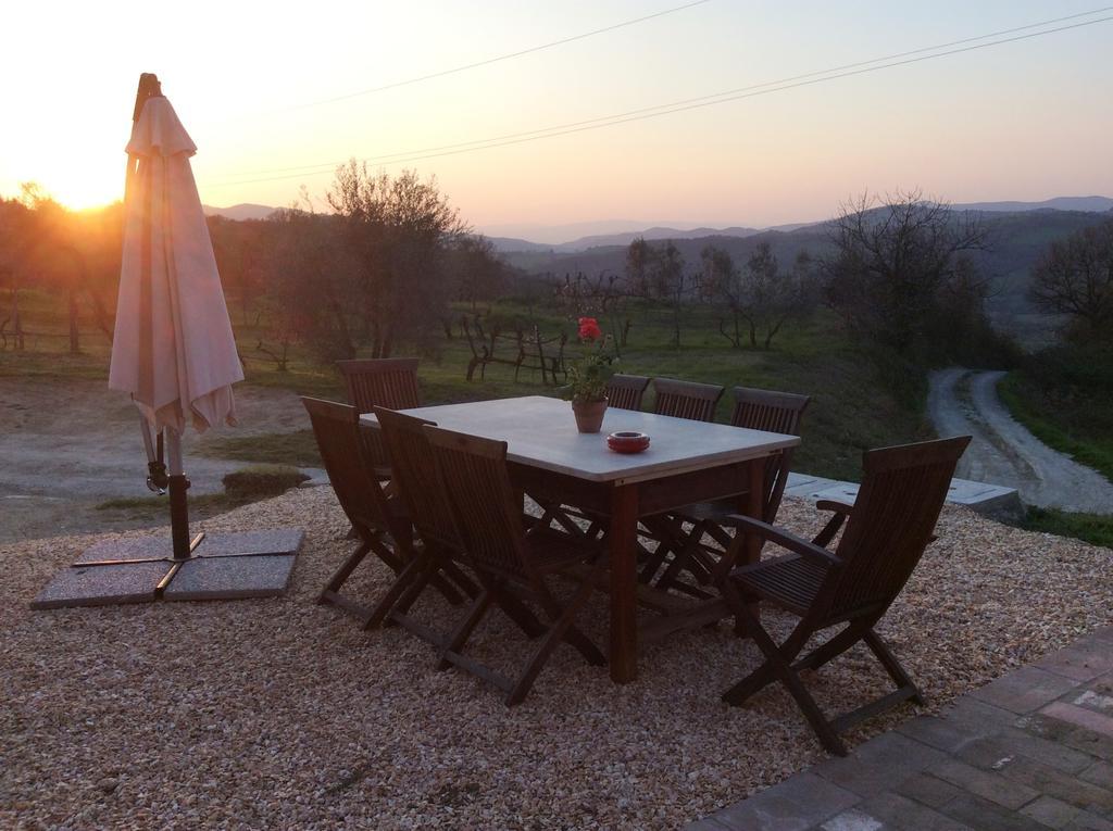 Agriturismo Le Canterie Radicondoli Exteriör bild