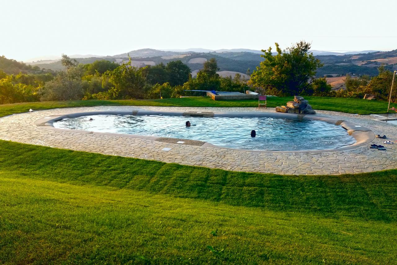 Agriturismo Le Canterie Radicondoli Exteriör bild