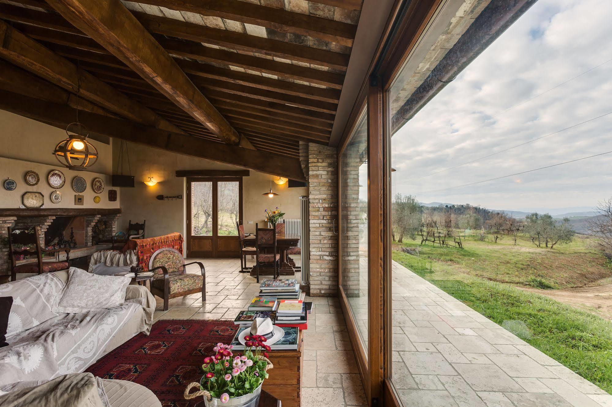 Agriturismo Le Canterie Radicondoli Exteriör bild